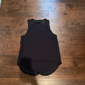Lululemon tank with opening and mesh top on back